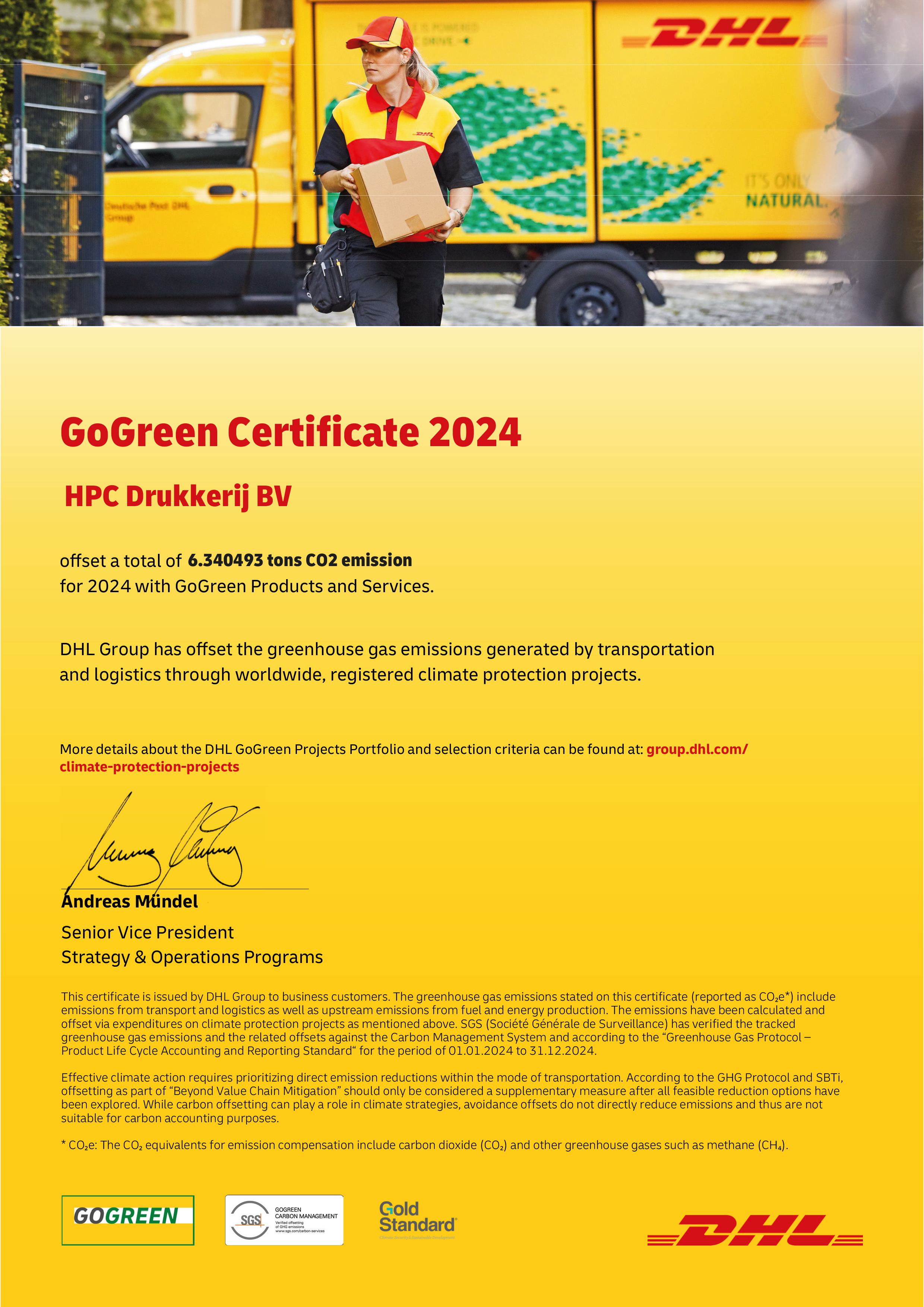 dhl-Gogreen-certificaat-HPC